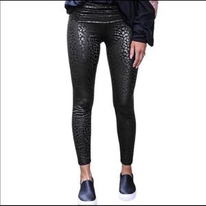 NEW Cheetah Faux Leather Leggings